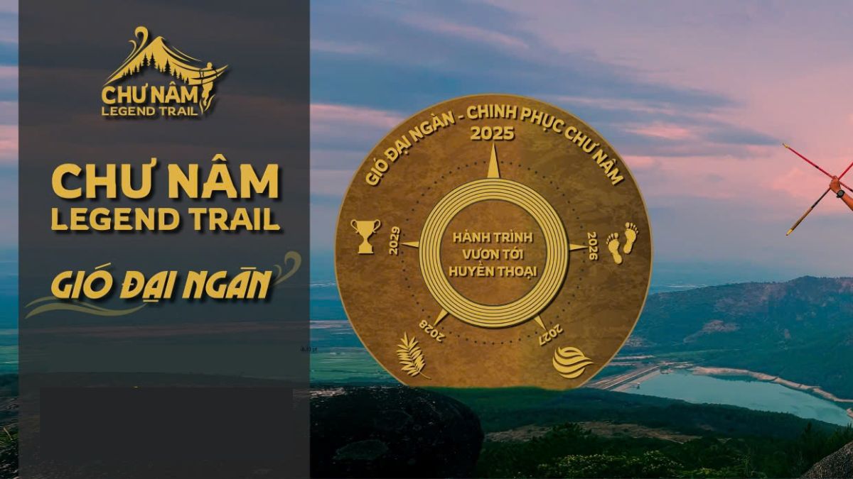 Khám phá giải chạy Chư Nâm Legend Trail 2025 đầy thử thách